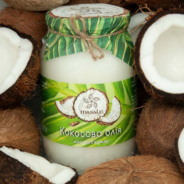 кокосовое масло кокосова олія 1